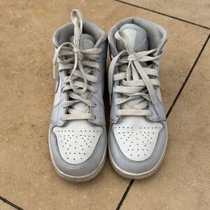 Nike Kids High-Top Sneakers - Light blue